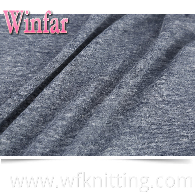 Snow Flake Yarn Blend Fabric